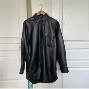 Babaton Pelli Shirt Jacket